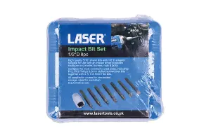 Laser Tools 8506 8pc Impact Bit Set 1/2" Drive