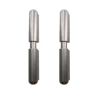 2pk Lift Off Stainless Steel Bullet Hinge Weld On 13x80mm Heavy Duty Door Hatch