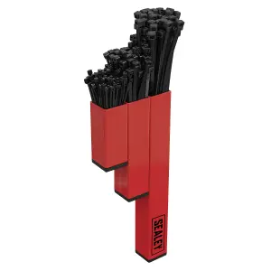 Sealey Magnetic Cable Tie Holder Industrial Powder Coated Finish - Red APCTH