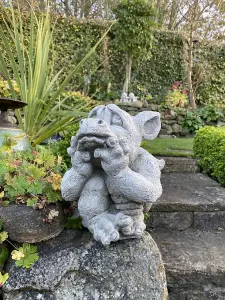 Sad Dragon' Mythical Garden Ornament