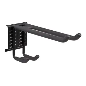 Sealey Storage Hook Dual Utility PVC Wrapped & Powder Coated - Black APH12