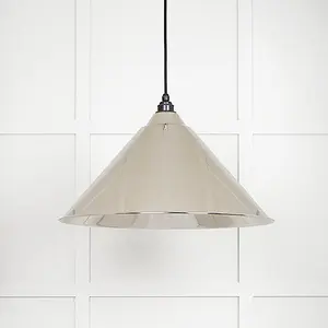 Smooth Nickel Hockley Pendant Light