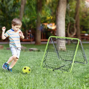 HOMCOM Angle Adjustable Rebounder Net Goal Training Set Football, Baseball