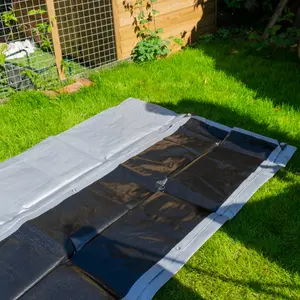 6m x 10m  Tough heavy duty waterproof tarpaulin/cover up tarp,300gsm builders sheet,garden +camping