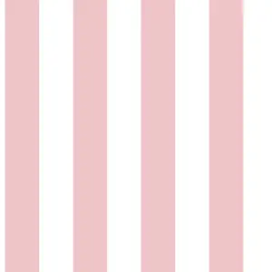 Galerie Smart Stripes 3 Pink Awning Stripe Smooth Wallpaper