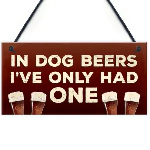 Red Ocean Funny Bar Sign Garden Hanging Plaque Man Cave Vintage Sign Gift