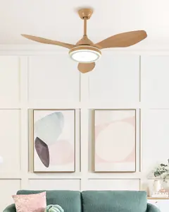 Ceiling Fan with Light Brown MUDDY