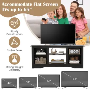 Costway Living Room TV Console Table TV Stand for up to 65" Flat Screen TVs