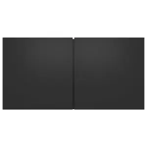 Berkfield Hanging TV Cabinets 2 pcs Black 60x30x30 cm