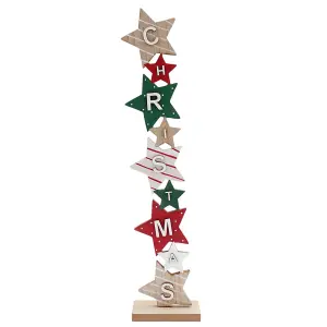 Something Different Star Christmas Decoration Multicoloured (One Size)