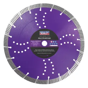 Sealey Cutting Disc Multipurpose Dry & Wet Use For Power Tools 300mm WDMP300/20