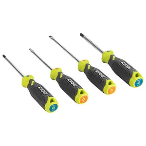 Ryobi 4pc Screwdriver Set - RHSDS4PC