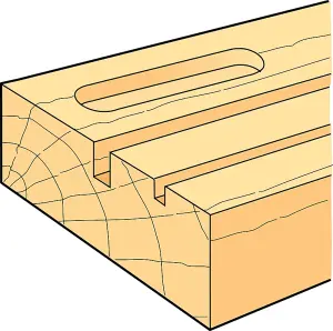 Trend 4/2 x 1/4 TCT Two Flute Cutter 16.0 x 19mm