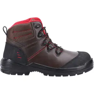 Amblers 308C Metal Free Safety Work Boots Brown (Sizes 4-14)