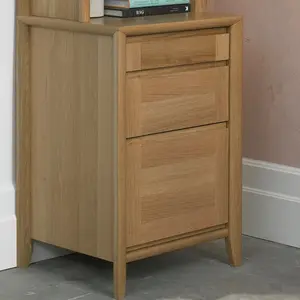 Southall 51cm Wide 3 -Drawer File Cabinet Oak