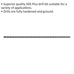 Premium 13mm x 450mm SDS Plus Drill Bit for Smooth and Efficient Drilling