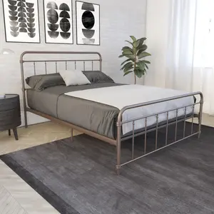 Aanya Bed Frame Bronze / Kingsize (5')