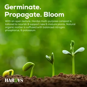 Hardys 150L All-Plant Multi-purpose Compost - Ideal for Young & Mature Plants, Potting and Growing Compost Soil, Loam Based