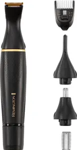 Remington T-Series Detail Grooming Kit (Precision Trimmer With Eyebrow Comb, Nose, Ear, Beard, Adjustable Comb, Rotary Trimmer, Waterproof,