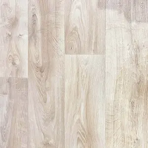 Light Beige Wood Effect Vinyl Flooring For Kitchen, Bathroom, Dining Room, 2.0mm Thick Vinyl Sheet -2m(6'6") X 4m(13'1")-8m²