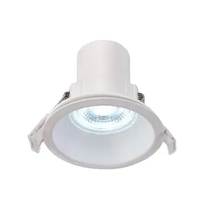 Luminosa Shieldeco CCT Recessed Downlight Matt White Paint IP65