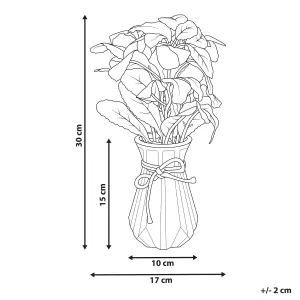 Beliani Retro Artificial Plant KADIMA Green