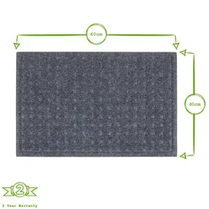 85 Heavy Duty Dirt Trapper Door Mat - 60cm x 40cm (Set of 2)