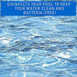 Pro-Kleen 20g Stabilised Slow Dissolving Chlorine Tablets 1KG Disinfects Pool Water to Remove Germs and Bacteria