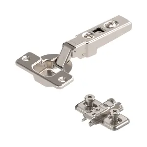 BLUM Hinge Set ( CLIP standard hinge 71M2550 + Mounting Plate 173L8100 ) 4 PCS