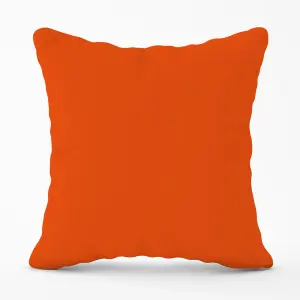 Flame Orange Outdoor Cushion 45cm x 45cm