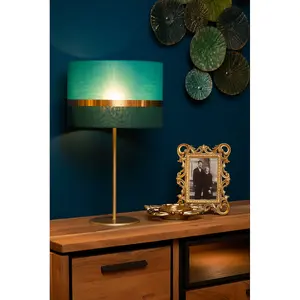 Lucide Extravaganza Tusse Retro Table Lamp 30cm - 1xE14 - Green