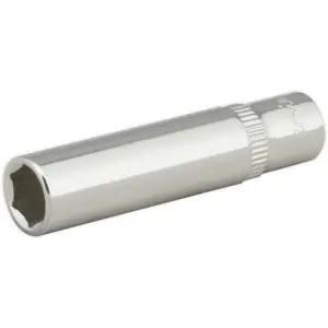 8mm Deep Drive Socket - Forged Chrome Vanadium Steel with 1/4 Inch Square Drive