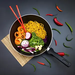 28cm Non-Stick Wok Stir Fry Pan