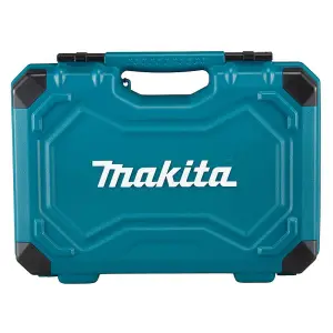 Makita E-06616 120 Piece Maintenance Kit Spanner Socket Screwdriver Bit Set Case