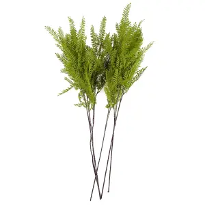 Pack of 6 x 95cm Artificial Himilayan Maidenhair Fern Stem