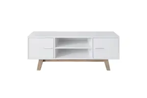 Birlea Shard TV Unit In White 50"