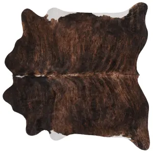 Cowhide Rug 2-3 m² Dark Brown NASQU