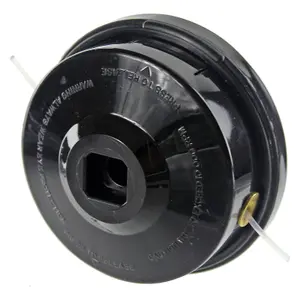 SPARES2GO Dual 2 Line Bump Feed Spool Head compatible with Kawasaki Strimmer Trimmer Brushcutter