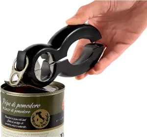 6 in 1 Bottle & Jar Lid Opener - Easy To Use Kitchen Gadget for Weak Arthritic Hands - H2cm x W14.5cm x D6.2cm