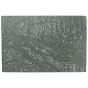 Argon Tableware Rectangle Marble Placemats - 30cm x 20cm - Green - Pack of 6