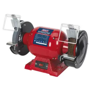 Sealey Bench Grinder 150mm With Wire Wheel 370W/230V 3-Pin Plug BG150XLW/98