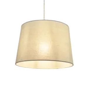 Inlight Lewell Duck Egg Linen effect Contemporary Light shade (D)30cm