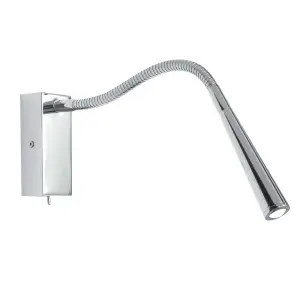 Luminosa Madison 1 Light Indoor Wall Light Chrome