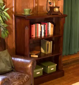 La Roque Low Open Bookcase (adjustable shelves)