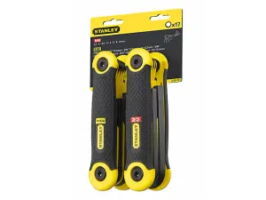 Stanley Folding Hex Key Set 17Pcmm Imp (1.5-8mm 5/64-1/4in) STA269267 2-69-267