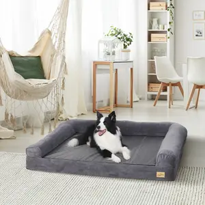 Hundebett Dog Beds Bolster Cushion  20cm H x 120cm W x 90cm D