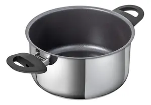 Kuhn Rikon Classic Stainless Steel Non-Stick Induction Safe Casserole Pot, 18cm/2.3L