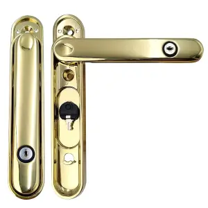 greenteQ CentreFold Bifold Door Handle (3 Pack) - Gold (Polished)