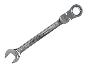 Faithfull SJW6122 Ratchet Combination Spanner Flex Head CV 22mm FAISPARAT22