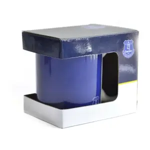 Everton Halftone 0.3kg Boxed Mug Navy (One Size)